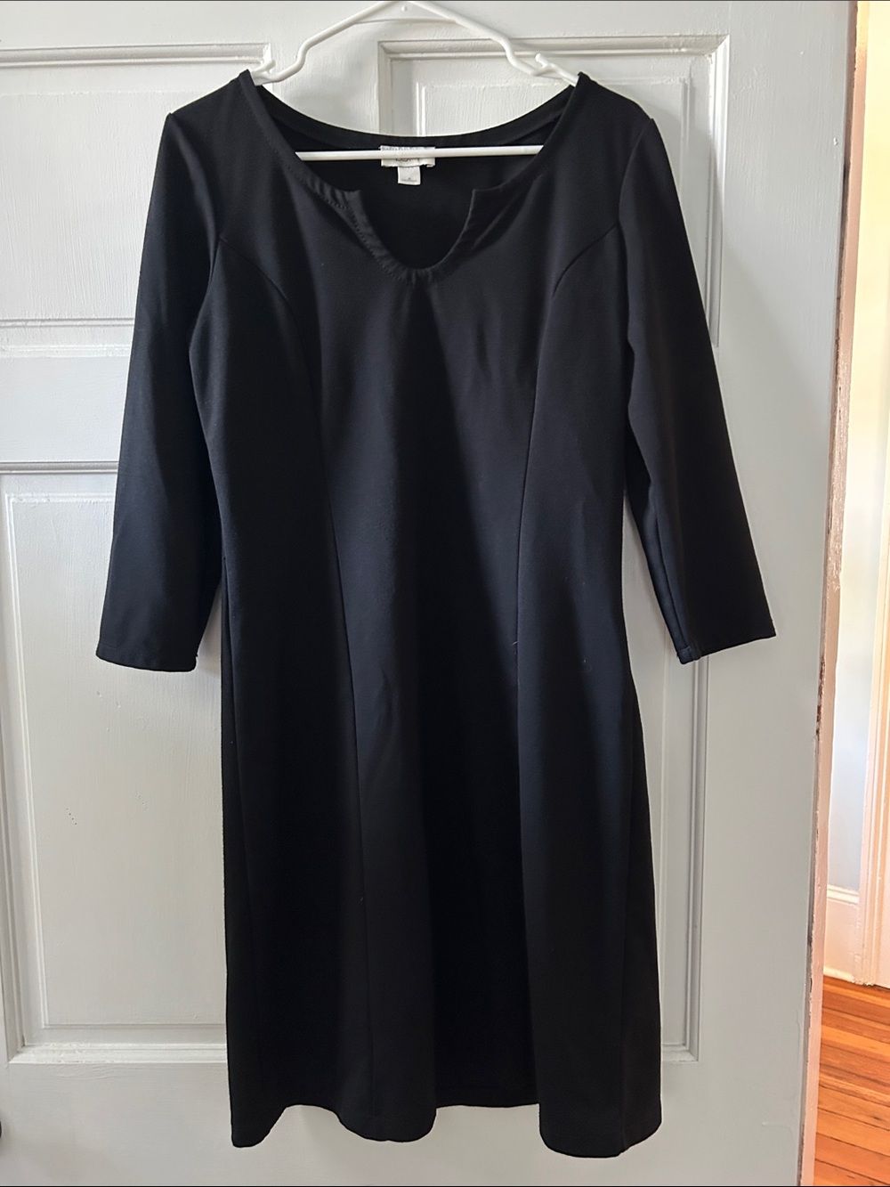 Classic Black Ann Taylor Loft Women's Sheath Dress